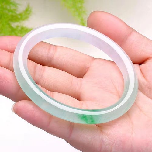 Bracelet En Jade De Glace Naturel Véritable Pour Femmes, Bijoux À La Mode, Accessoires Fins, Violet