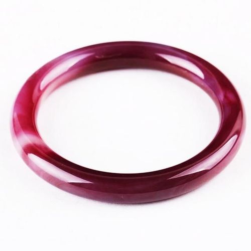 Bracelets En Jade Véritable Certifié 100% Rose Violet Calcédoine 7a, Pour Hommes Et Femmes, Accessoires De Bijoux