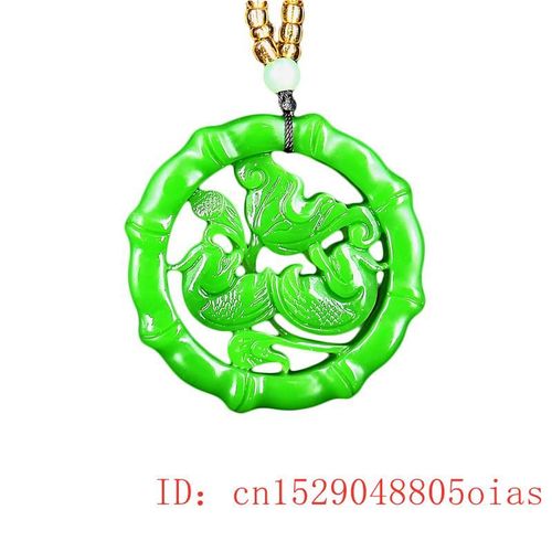 Pendentif Oiseau En Jade Sculpté Naturel, Bijoux En Jadéite, Amulette Double Face, Breloque, Collier, Cadeaux Chinois