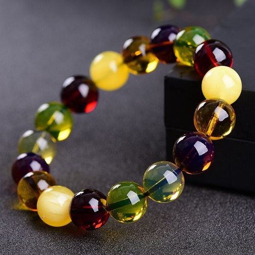 Bracelet En Perles De Bouddha Pour Hommes Et Femmes, Chaîne À Main En Ambre, Cire De Miel De Birman Pure Naturelle, Dobao, Bracelets Pour Femmes