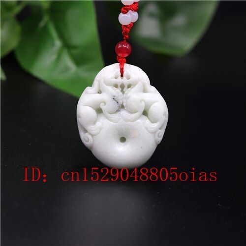 Collier Pendentif Pixiu En Jade Chinois Blanc Naturel, Bijoux À Breloques, Amulette En Tigre Sculpté, Accessoires De Mode, Cadeaux Pour Femmes