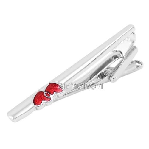 Pince À Cravate En Métal Pour Hommes, En Émail Doux, En Forme De C¿Ur, De Qualité Supérieure, Pour Cadeaux De Mariage