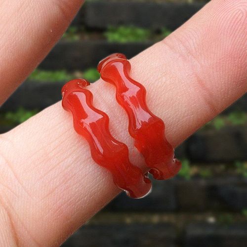 Bague En Jade Naturel Sculpté À La Main, Bijoux À La Mode Pour Hommes Et Femmes, Amulette, Cadeaux Porte-Bonheur, Offre Spéciale