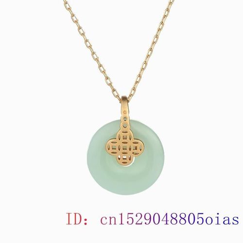 Pendentif En Jade Et Beignet Vert Pour Femmes, Bijoux En Pierre Naturelle, Collier, Amulette En Argent 925, Cristal, Breloque, Cadeaux Calcédoine
