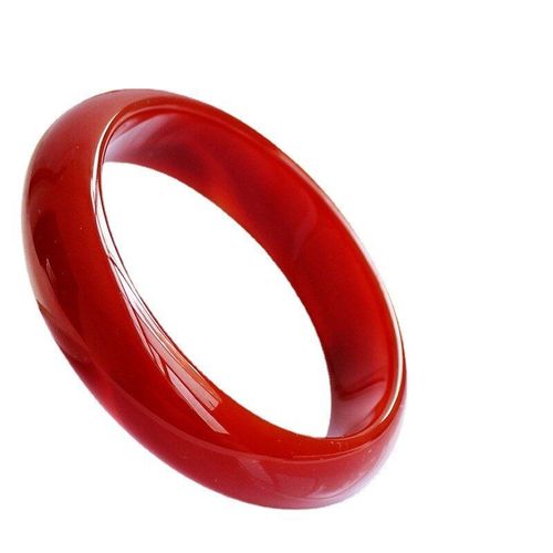 Cornaline Naturelle Sculptée À La Main, 54-68mm/Bracelet, Mode Hommes Femmes, Cadeaux Porte-Bonheur, Accessoires Amulette Pour