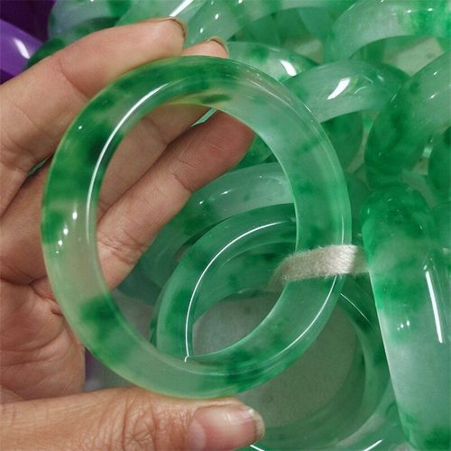 Bracelet En Jade Naturel Sculpté À La Main 54-56mm, Bijoux À La Mode, Accessoires Pour Hommes Et Femmes, Meilleurs Ventes