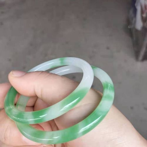 Bracelet En Jade Naturel Sculpté À La Main, Vert Émeraude, 56-62mm, Bijoux À La Mode, Accessoires, Cadeaux Porte-Bonheur Pour Hommes Et Femmes, Offre Spéciale