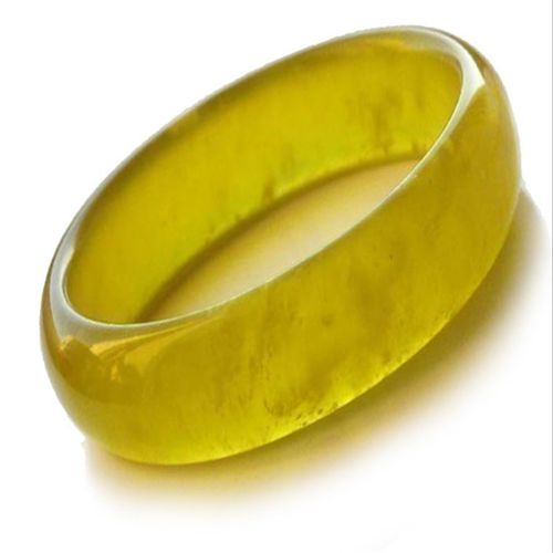 Bracelet En Jade Jaune Sculpté À La Main Pour Hommes Et Femmes, Amulette De 58 À 62mm, Cadeau Porte-Bonheur À La Mode, Offre Spéciale