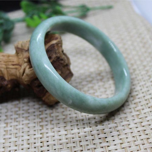 Bracelet En Jade Naturel Sculpté À La Main 54-64mm, Version Large À La Mode Pour Hommes Et Femmes, Cadeaux Porte-Bonheur, Accessoires Amulette Pour