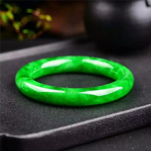 Bracelets En Jade Véritable Pour Femmes, Bijou En Pierre Verte Certifiée Émeraude Jades, Cadeaux Pour Petite Amie Et Maman