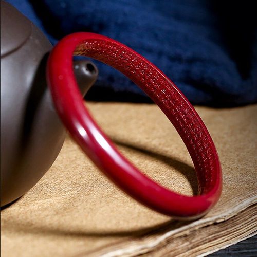 Bracelet En C¿Urs De Cinabre Violet Pour Femmes, Bijoux À Haute Teneur, Prajna Paramita, À La Mode