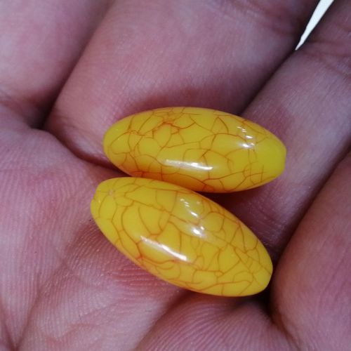 Perles Naturelles En Ambre De La Baltique En Forme D'oeil De Cheval, Pour La Fabrication De Bijoux, Collier Et Bracelet À Faire Soi-Même, Accessoires De Bijouterie