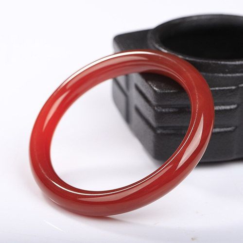 Bracelet En Jade Naturel Sculpté À La Main, Cornaline Rouge, Baranglet 56-62mm, Accessoires De Mode, Amulette Pour Hommes Et Femmes, Cadeaux De Chance, Offre Spéciale