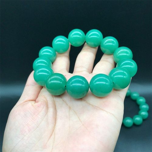 Bracelet En Jade Aventurine Naturel Sculpté À La Main, Bijoux À La Mode, Accessoires, Cadeaux Porte-Bonheur Pour Hommes Et Femmes, Offre Spéciale