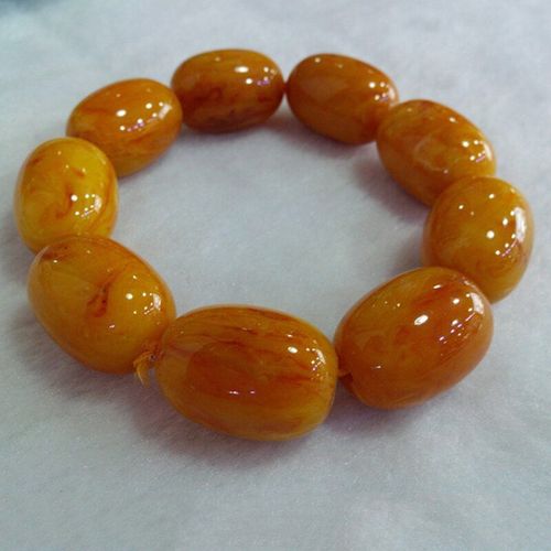 Bracelet Élastique En Ambre De La Baltique Naturel Pour Hommes Et Femmes, Accessoires De Bijoux, Perles, Cadeaux Pour Petite Amie Ou Maman