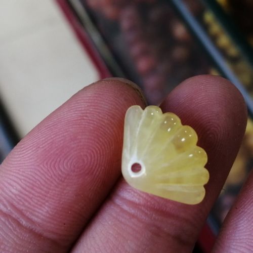 Perles Naturelles En Forme De Coquille D'ambre De La Baltique, Pour La Fabrication De Bijoux, Bracelet Et Collier À Faire Soi-Même, Accessoires De Bijoux