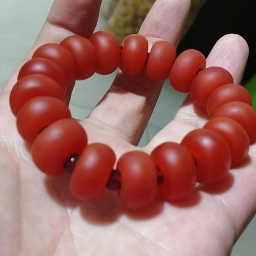 Bracelet En Ambre Pour Hommes Et Femmes, Bijoux Naturels, Pierre Précieuse De Guérison, Ambre De La Baltique, Perle Boulier Élastique, Amulette Porte-Bonheur
