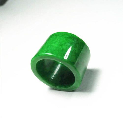 Bague En Jadéite Verte Naturelle Pour Homme Et Femme, Bijou En Pierre De Jades, Émeraude, Véritable, Pour Cadeau