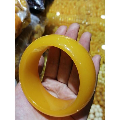 Bracelets En Cire D'abeille Jaune Pour Femmes, Bijoux Fins, En Ambre De La Baltique, Accessoires, Cadeaux Pour Maman Et Petite Amie