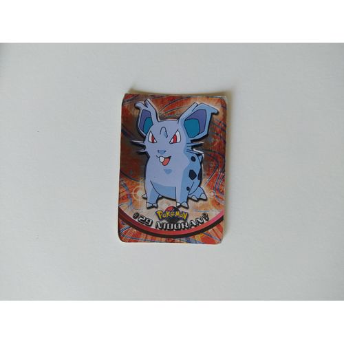 Carte Pokemon #29 Nidoran (Brillant Spectra) - Edition Topps Tv Animation