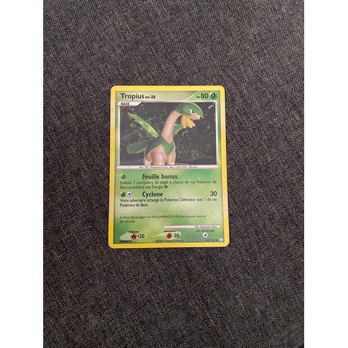 Carte Pokémon Tropius Niv 28 Pv80 Annee 2008