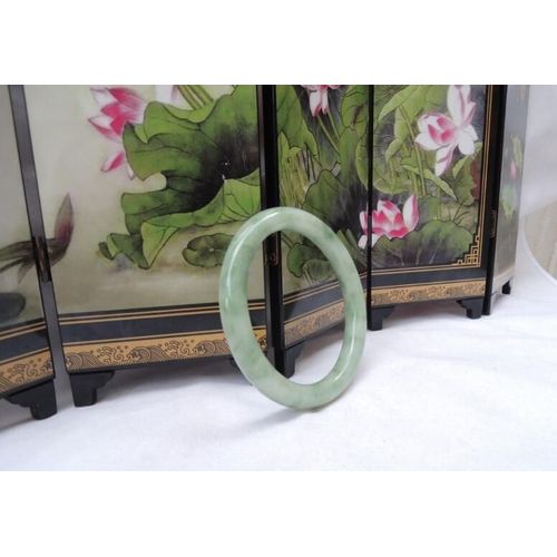Bracelet En Jade De Guizhou Pour Femmes, Bijou En Pierre De Jades Ronde Naturelle, Vert Foncé, Breloque Fine
