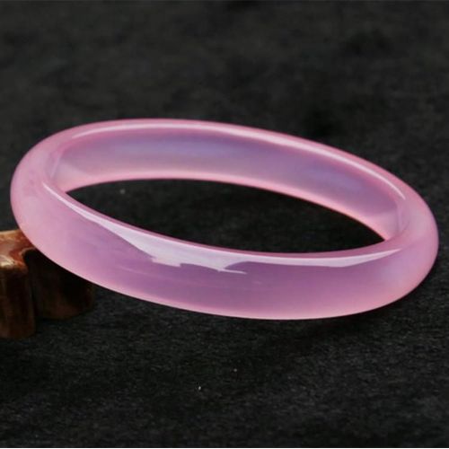 Bracelet En Jade Naturel Véritable, Bijoux À Breloques, Poudre Translucide, Calcédoine, Porte-Bonheur, Amulette, Cadeaux Pour Femmes Et Hommes