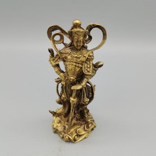 Statue De Bouddha Religieux Antique Pour Décoration De Maison, En Laiton, Figurines Bouddhiques Bodhisattva, Miniatures En Bronze, Feng Shui, Cadeau D'ornements