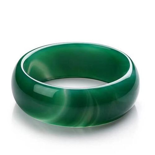 Bracelet En Jade Naturel Véritable, Calcédoine Verte, Bijoux Fins Pour Femmes Et Hommes, Bijoux De Tempérament, Gemmes, Accessoires, Cadeaux