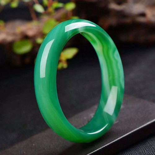 Bracelet En Jade Vert Naturel Véritable, Bijoux À Breloques, Accessoires De Mode, Sculpté À La Main, Amulette Porte-Bonheur, Cadeaux Pour Femmes Et Hommes