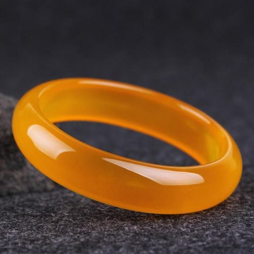 Bracelet En Jade Jaune Naturel Véritable, Bijoux À Breloques, Accessoires En Agate, Sculpté À La Main, Amulette Porte-Bonheur, Cadeaux Pour Femmes Et Hommes