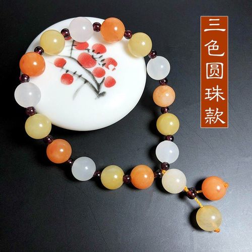 Bracelet En Jade Naturel Pour Femmes Et Filles, Bijoux Fins, Perles En Pierre De Jade Chinois, Élastique