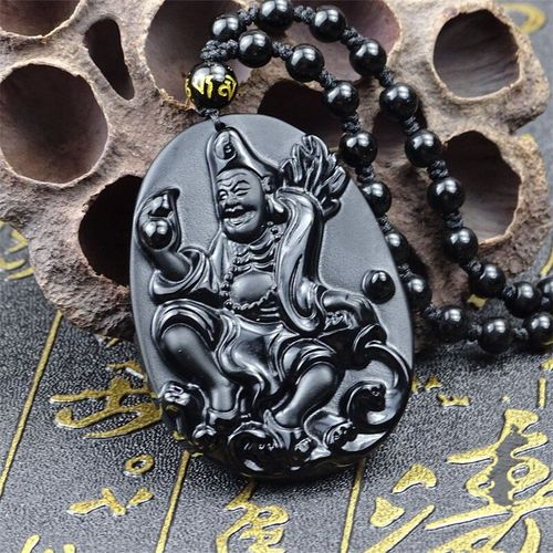 Collier En Cristal Obsidienne Sculpté À La Main Pour Homme Et Femme, Pendentif, Bijoux, Mode, Accessoires, Cadeaux Porte-Bonheur, Offre Spéciale