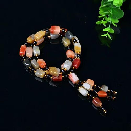Collier En Jade Coloré Et Naturel Pour Femmes, Breloques, Bijoux À La Mode, Pierre De Jades, Pull, Chaîne, Accessoires, Bijoux