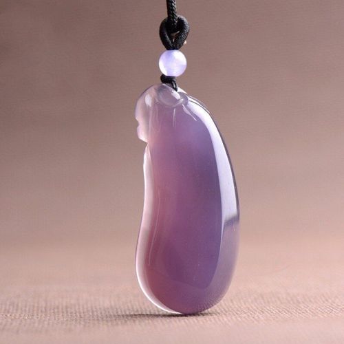 Collier En Jade Naturel Sculpté À La Main, Pendentif Empereur En Melon Violet, Bijoux À La Mode, Cadeaux Porte-Bonheur Pour Hommes Et Femmes, Offre Spéciale