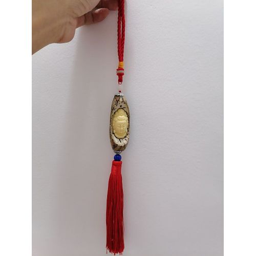 Statue Décorative Pendentif Bodhi Guanyin, Sculpture D'art Moderne En Matériau Naturel, Décoration Feng Shui Pour La Maison, Décoration De Voiture