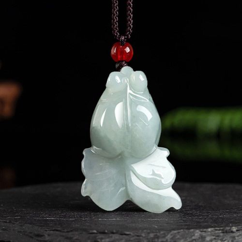 Pendentifs En Jade Naturel, Poisson Doré Avec Chaîne, Bijoux Pour Hommes Et Femmes, Talisman En Jade
