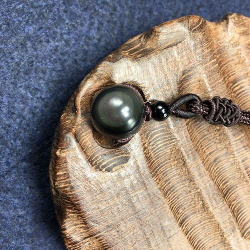 Collier Pendentif En Pierre Naturelle, Livraison Directe, Obsidienne Noire, Perles D'oeil Arc-En-Ciel, Transfert De Boule, Cristal Porte-Bonheur, Bijoux Cadeau D'énergie