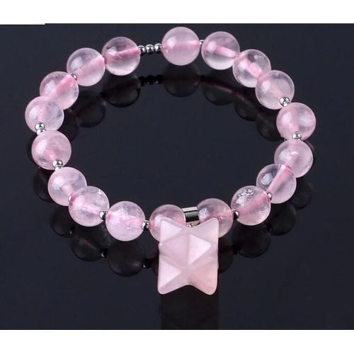 Bracelet En Cristal Oeil De Tigre Pour Femmes, Poudre Naturelle, Obsidienne, Merkaba, Énergie, Livraison Directe
