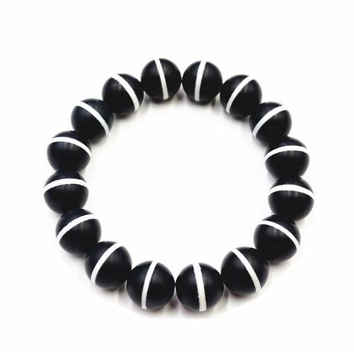 Bracelet À Perles Rondes En Jade Et Agate Tibétaine, Vente Directe D'usine, Ligne De Front Authentique, Vieux Médecine Pour Homme, Vente En Gros