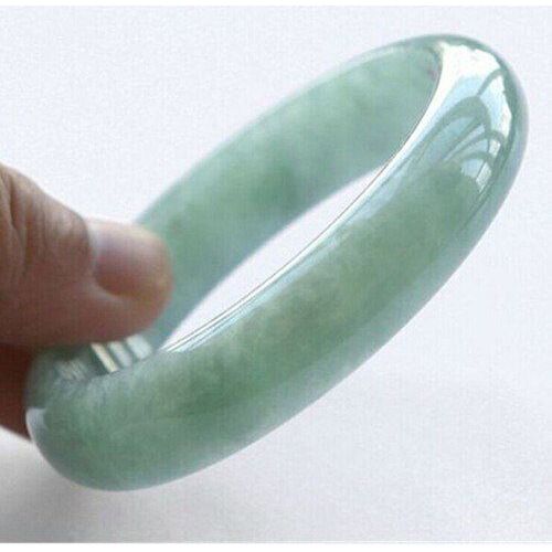 Bracelets En Pierre De Guizhou Verte Naturelle, Haute Qualité, Bon Marché, Ronde, Vert Clair, Bijoux Jades Pour Jolies Femmes