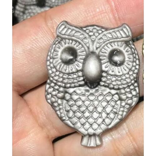 Collier Avec Pendentif Hibou En Argent Et Cristal Obsidienne Pour Femme, Joli Bijou À La Mode, Idée Cadeau, Vente En Gros, 2019