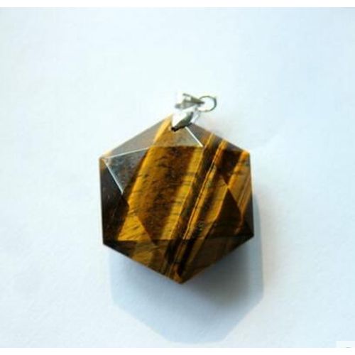 A + + Naturel Oeil De Tigre Pierre Quartz Pendentifs, Grand Pendentif Satellite, Hommes Mode Bijoux Pendentif Cristal Guérison + Corde Gratuite