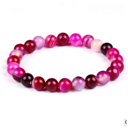 Bracelet En Pierre Naturelle Obsidienne Et ¿Il, Perles En Pierre De Lave, Cristal Poudre, Vente En Gros, Livraison Gratuite