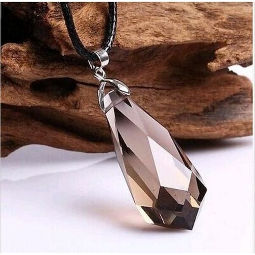 Pendentifs En Quartz Fumé Naturel, Pendule En Cristal De Guérison, Livraison Directe