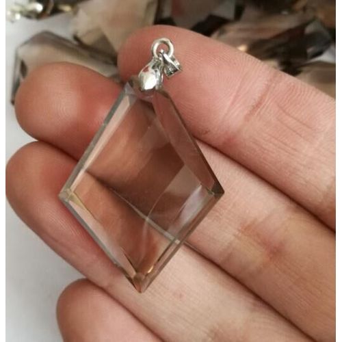 Pendentif En Cristal De Quartz 100% Naturel D8888, Haute Qualité, Pierre De Guérison, Roue D'énergie