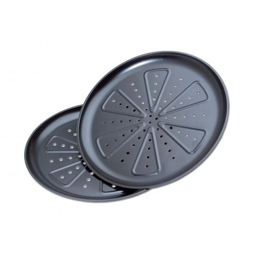 2 X Chg Plaque À Pizza Antiadhésive Diamètre : 28 Cm Dans Une Nouvelle Qualité Professionnelle