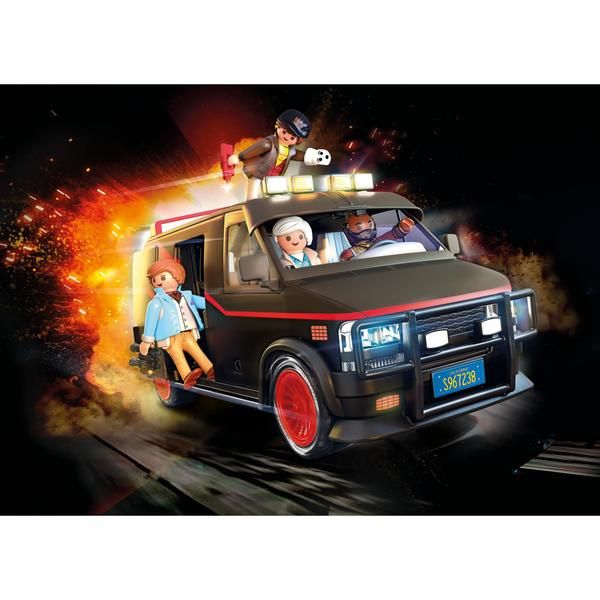 PLAYMOBIL Pack Exclu Web Mini Cooper + Fourgon Agence tous risques pas cher  