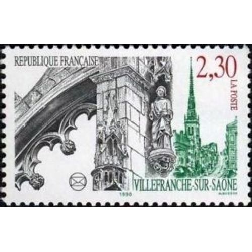 1 Timbre France 1990, Neuf - Villefranche Sur Saone - Yt 2647