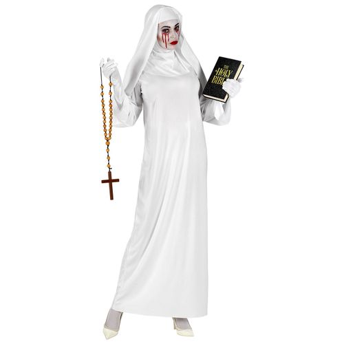 Déguisement Fantôme De Nonne Blanche Grande Taille Femme - Taille: Xxl